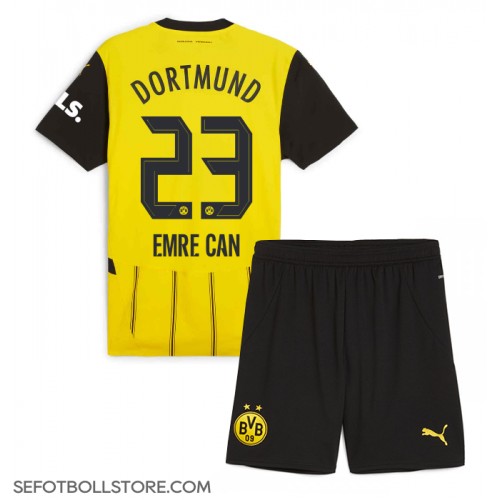 Borussia Dortmund Emre Can #23 Replika babykläder Hemmaställ Barn 2024-25 Kortärmad (+ korta byxor)